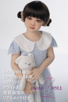 TPE製ラブドール AXB Doll 100cm 新型ボディ バスト平 A07 掲載画像のボディはリアルメイク付き