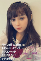 My Loli Waifu 略称MLWロり系ラブドール 145cmAカップArisa頭部 TPE材質ボディー ヘッド材質選択可能 メイク選択可能
