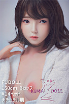 FUDOLL #14頭部 新品登場 ラブドール 150cm Bカップ 高級シリコン頭部 ボディ材質及び身長など選べる