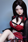 フルシリコン製ラブドール JY Doll 62cm ミニドール 蓝莓(Lanmei)ヘッド 肌色＆眼球色＆メイク＆ウィッグ＆衣装は宣材写真と同じ