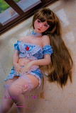フルシリコン製ラブドール JY Doll 70cm ミニドール 宝钗(Baochai)ヘッド 肌色＆眼球色＆メイク＆ウィッグ＆衣装は宣材写真と同じ