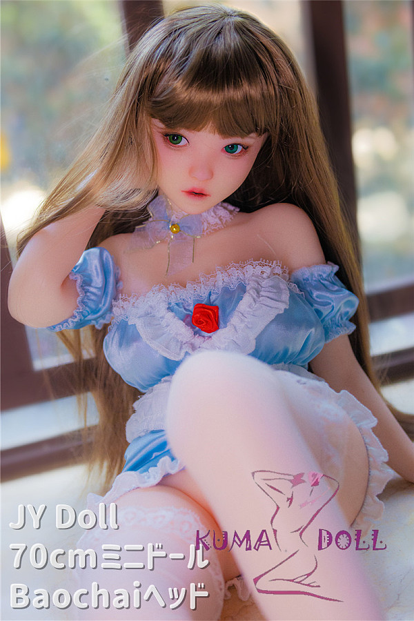 フルシリコン製ラブドール JY Doll 70cm ミニドール 宝钗(Baochai)ヘッド 肌色＆眼球色＆メイク＆ウィッグ＆衣装は宣材写真と同じ