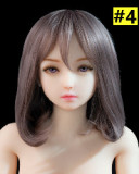 シームレス 130cm 頭身一体化 Real Girl TPE製ラブドール  キキちゃん頭部 EVO骨格付き 宣材写真のヘッドは普通メイク