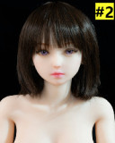 【即納・国内発送・送料無料】シームレス 130cm 頭身一体化 Real Girl TPE製ラブドール  キキちゃん頭部 EVO骨格付き 宣材写真のヘッドは普通メイク