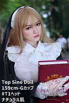 フルシリコン製ラブドール Top Sino Doll 159cm Gカップ T1 Miyou シスター服 RRS版