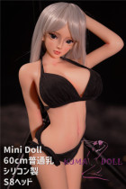 Mini Doll ミニドール セックス可能 60cm普通乳シリコン S8ヘッド Linger 身長選択可能