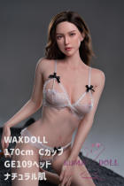 フルシリコン製 欧米ラブドール WAXDOLL 新型 170cm #GE109ヘッド リアルメイク付き