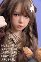 My Loli Waifu 略称MLWロり系ラブドール フルシリコン製 148cm Bカップ 結菜Yuna頭部 メイク選択可能