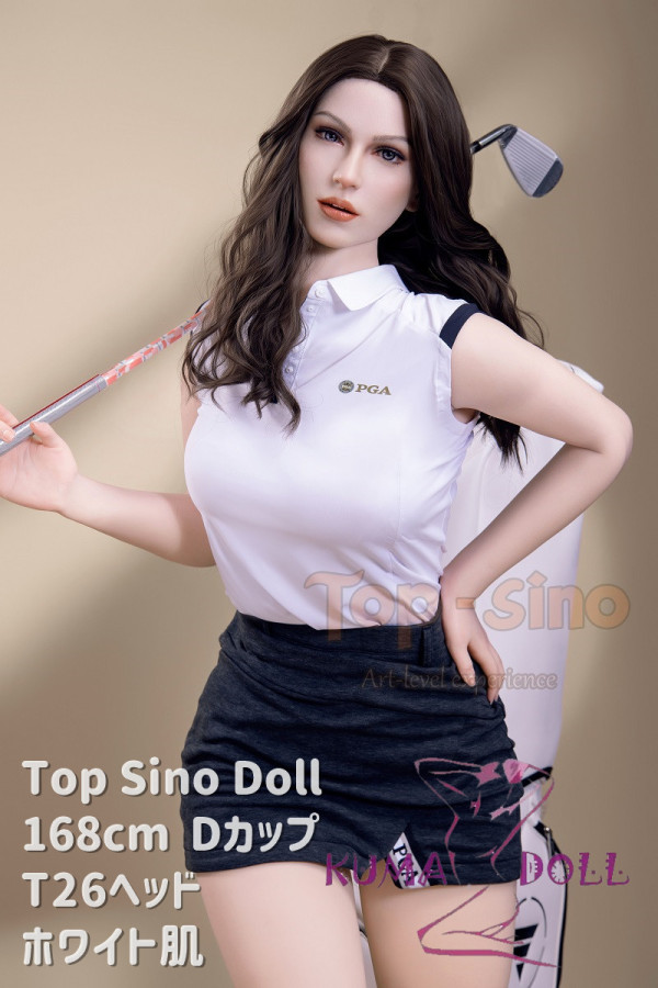 フルシリコン製ラブドール Top Sino Doll 新発売 168cm Dカップ T26 Thea RRS+メイク選択可 髪の毛植毛選択可