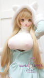 Mini Doll ミニドール セックス可能 最新作 60cm巨乳 シリコン S11 Mengmengヘッド 身長選択可能