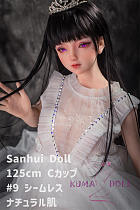 フルシリコン製ラブドール Sanhui Doll 125cm Cカップ #9ヘッド シームレス お口開閉機能選択可