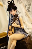 Mini Doll ミニドール セックス可能 60cm普通乳シリコン S12ヘッド チャイナドレス 身長選択可能