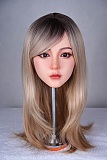 シリコン製頭部+TPEボディ Sanmu doll 126cm AAカップ #S46 ヘッド 可愛い ラブドール