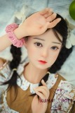 【即納・国内発送・送料無料】シリコン製頭部+TPEボディ Sanmu doll 126cm AAカップ #S46 ヘッド 可愛い ラブドール