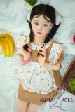 【即納・国内発送・送料無料】シリコン製頭部+TPEボディ Sanmu doll 126cm AAカップ #S46 ヘッド 可愛い ラブドール