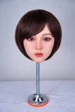 シリコン製頭部+TPEボディ Sanmu doll 145cm Bカップ #S37ヘッド 可愛い ラブドール