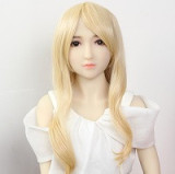 シリコン製頭部+TPEボディ ラブドール AXB Doll 140cm バスト中 GD21 最新作ヘッド 掲載画像のボディはリアルメイク付き