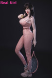 Real Girl 電動オナホール ラブドール マンコの挟吸機能 163cm巨乳Fカップ D2ヘッド ボディ選択可 軟質シリコン材質頭部 口開閉機能やリアル口腔が無料