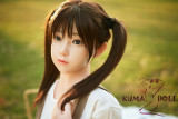 在庫処分10%OFF【即納・国内発送・送料無料】シリコン製頭部+TPEボディ Sanmu doll 145cm Bカップ #S37ヘッド 可愛い 髪の毛植毛有り