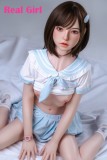 Real Girl 電動オナホール ラブドール マンコの挟吸機能 148cm貧乳 D3ヘッド ボディ選択可 軟質シリコン材質頭部 口開閉機能やリアル口腔が無料