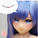 Aotume Doll シリコン頭部+TPE材質ボディ アニメドール 145cm Dカップ #70ヘッド