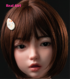 Real Girl 電動オナホール ラブドール マンコの挟吸機能 163cm巨乳 D5ヘッド ボディ選択可 軟質シリコン材質頭部 口開閉機能やリアル口腔が無料付き