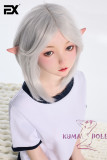 EXDOLL 高級シリコン材質 145cm 玥（ELF耳つき）ヘッド 新作桜ピンク ボディー及びヘッドなど選択可能 カスタマイズ可 可愛いドール