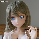 【カスタイマイズ品】フルシリコン製ラブドール DollHouse168 105cm Fカップ  Kasumiヘッド 色気美人