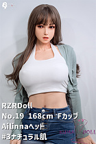 RZR Doll フルシリコン製ラブドール No.19 168cm Fカップ Delux-究極版 Ailinnaヘッド「R」シリーズ