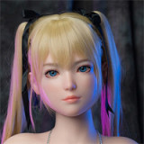 フルシリコン製ラブドール WAXDOLL 新型 147cm Aカップ #GD36-1ヘッド 口開閉&模擬口腔選択可能 リアルメイク付き