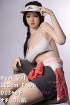 Real Girl 電動オナホール ラブドール マンコの挟吸機能 169cm Fカップ D13ヘッド ボディ選択可 軟質シリコン材質頭部 口開閉機能やリアル口腔が無料付き
