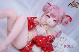 MOZU DOLL 85cm Aカップ 永雛タフィー ソフトビニール製頭部 TPE製ボディ 肌色＆眼球色＆メイク＆ウィッグ＆衣装は宣材写真と同じ  6kg