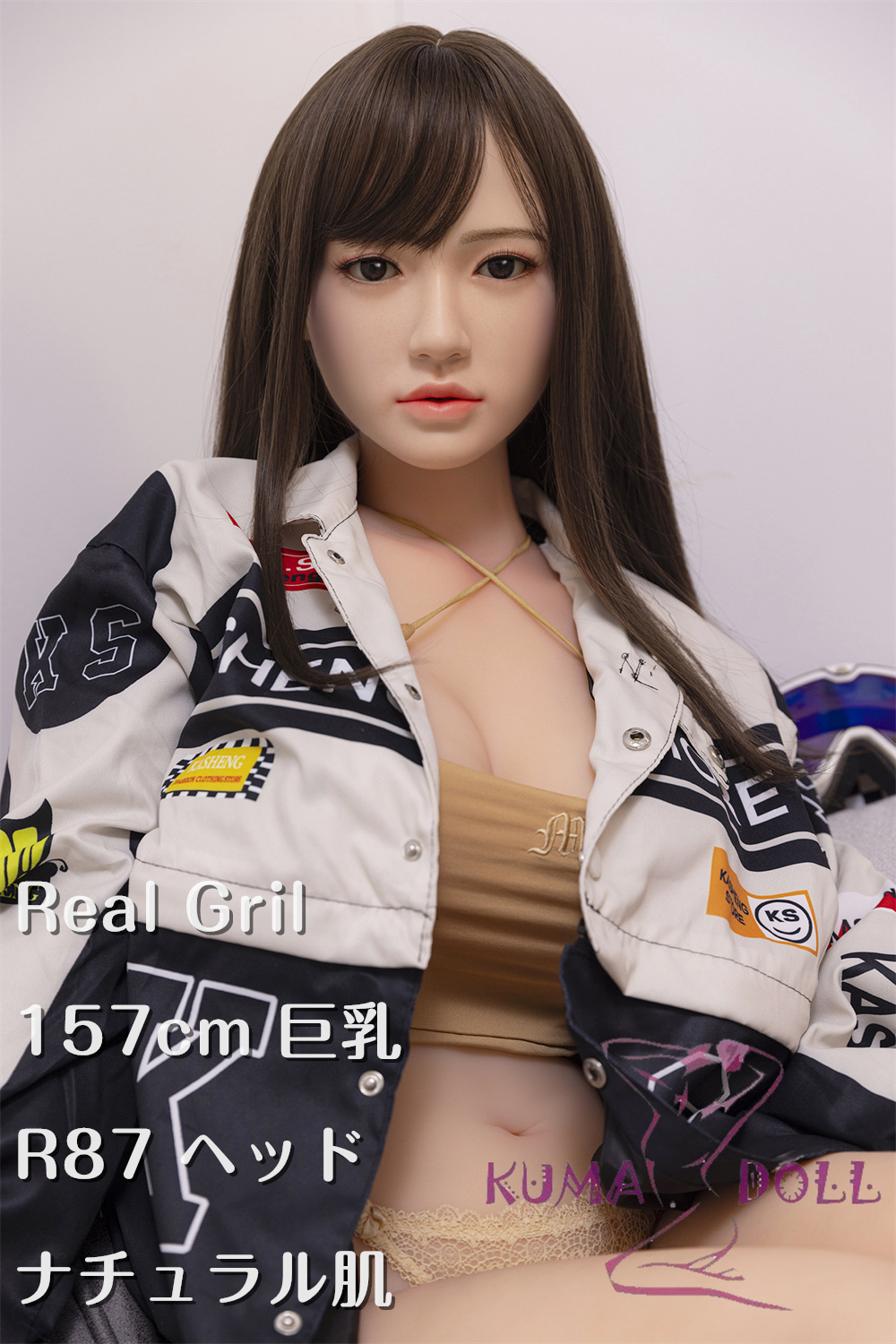 Real Girl R87ヘッド 157cm巨乳 ラブドール 掲載画像は口の開閉機能あり ボディー及びヘッド材質など選択可能 カスタマイズ可