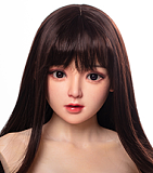 Miss Doll(元Bezlya Doll) フルシリコン製 161cm Iカップ 珊瑚ヘッド 眉毛と睫毛植毛加工あり 可愛い ラブドール