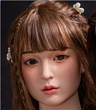Miss Doll(元Bezlya Doll) フルシリコン製 161cm Iカップ 珊瑚ヘッド 眉毛と睫毛植毛加工あり 可愛い ラブドール