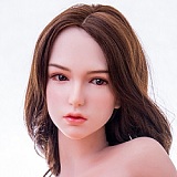 フルシリコン製ラブドール Sino Doll 実践向け 161cm Bカップ S42 Linxia ヘッド 軽量化 掲載画像はリアルメイク付き 顔は蝋人形メイク付き