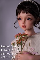 最新技術【フェイシャルEX】機能付き選択可 フルシリコン製ラブドール Sanhui Doll 105cm Bカップ シームレス #3ヘッド