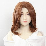 AXBDOLL 可愛いシリコン製頭部 GA13ヘッド+AT88TPEボディ ラブドール 新型88cm AAカップ 掲載画像のボディはリアルメイク付き