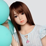 AXBDOLL 可愛いシリコン製頭部 GA13ヘッド+AT88TPEボディ ラブドール 新型88cm AAカップ 掲載画像のボディはリアルメイク付き