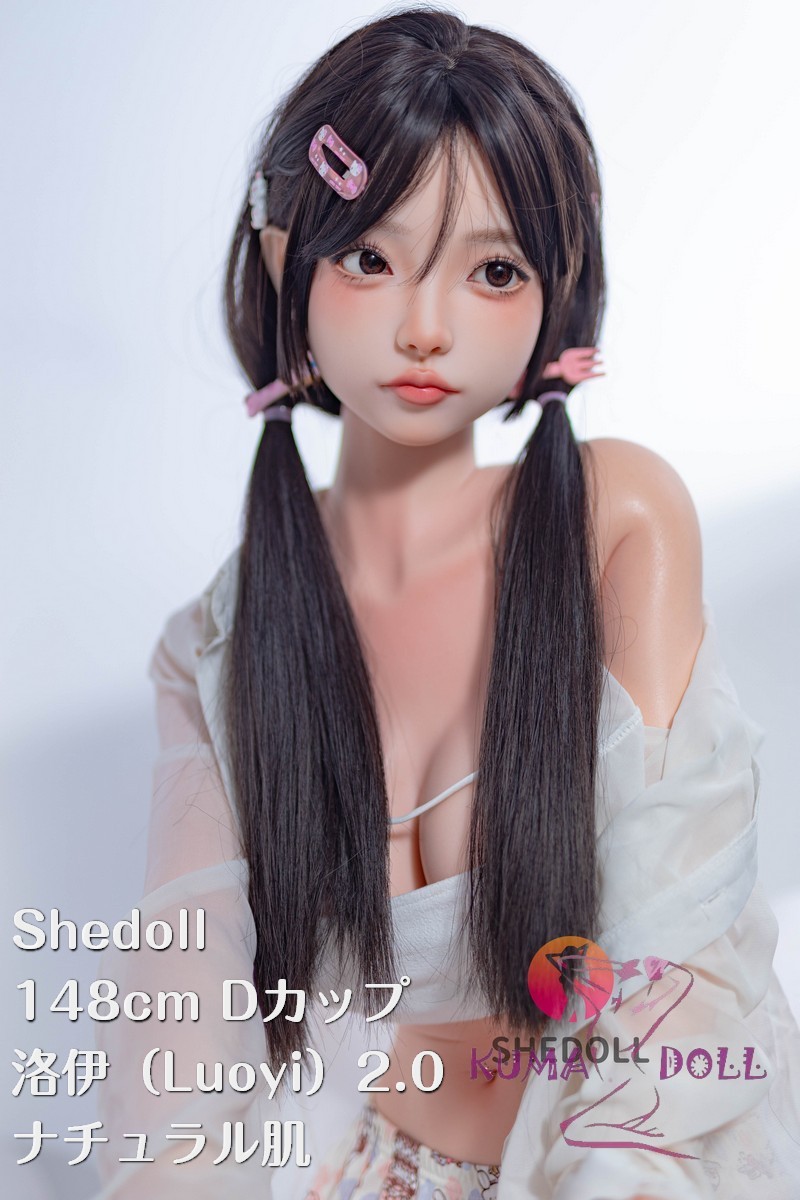 SHEDOLL 148cm Dカップ 洛伊（Luoyi）2.0 軟性シリコンヘッド ラブドール メイク ボディー材質など選択可能 カスタマイズ可能 掲載画像はフルシリコン製
