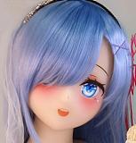 シリコン頭部+TPE材質ボディ アニメドール 145cm Bカップ #66ヘッド  Aotume Doll