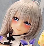 Aotume Doll シリコン頭部+TPE材質ボディ アニメドール 145cm Bカップ #113ヘッド ツンデレお嬢様