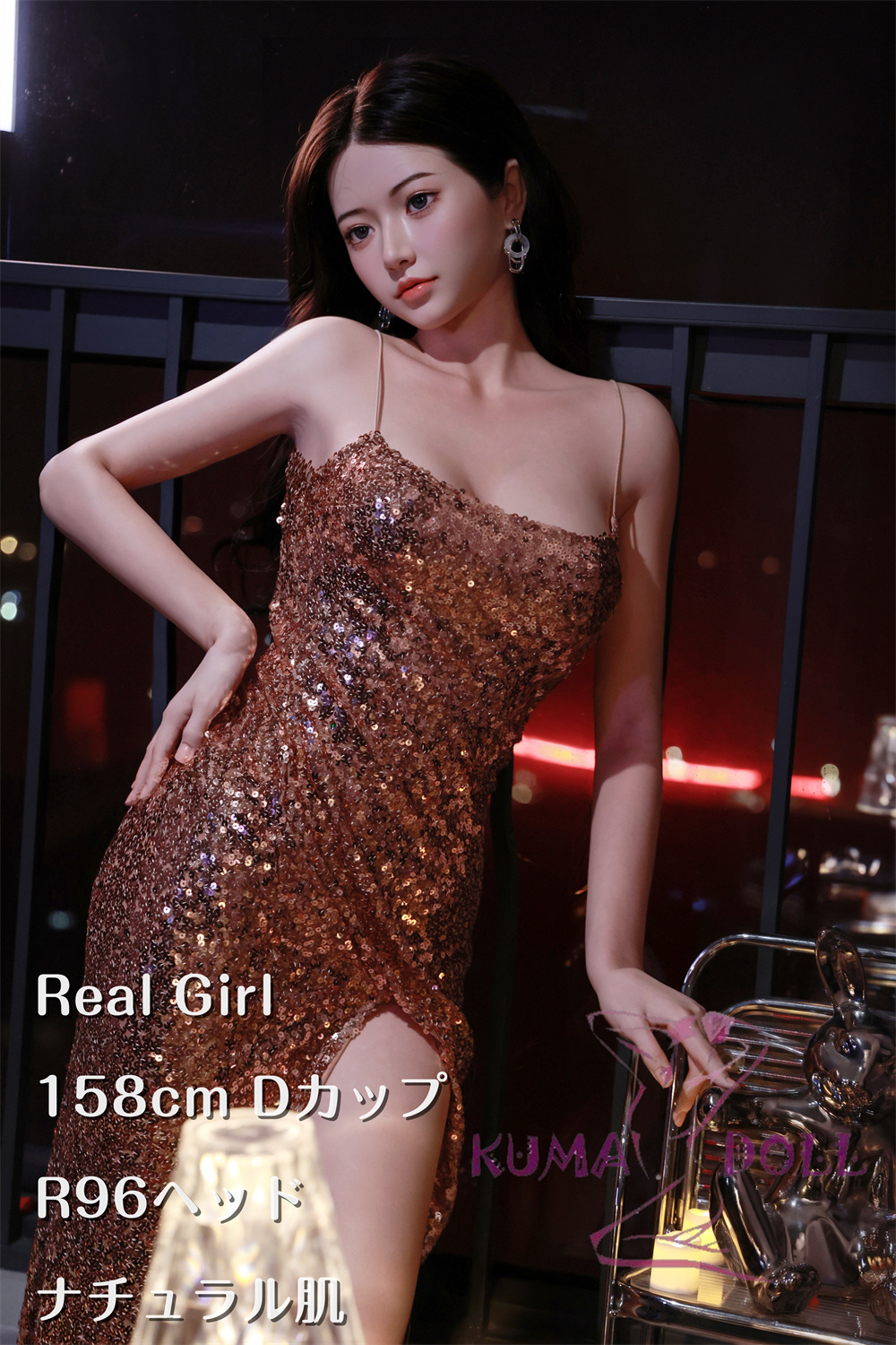 【フルシリコン製】Real Girl (A工場製) ラブドール 158cm Dカップ R96頭部 ボディー及びヘッド材質などど選択可能 カスタマイズ可