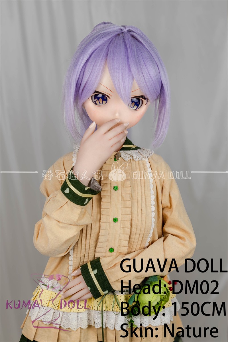 GUAVADOLL アニメドール ソフトビニール製ヘッド+TPE製ボディ 150cm バスト小 DM02 ヘッド M16ジョイント 他社と交換可能 138-150ＣＭのボディに適用 ナチュラル肌色