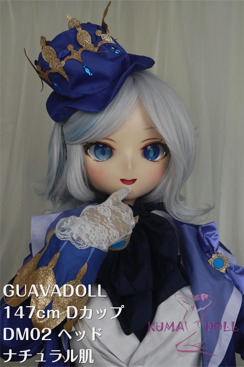 GUAVADOLL アニメドール ソフトビニール製ヘッド+TPE製ボディ 147cm Dカップ DM02 ヘッド M16ジョイント 他社と交換可能 138-150ＣＭのボディに適用 ナチュラル肌色