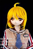 GUAVADOLL アニメドール ソフトビニール製ヘッド+TPE製ボディ 145cm Bカップ DM02 ヘッド M16ジョイント 他社と交換可能 138-150ＣＭのボディに適用 ナチュラル肌色