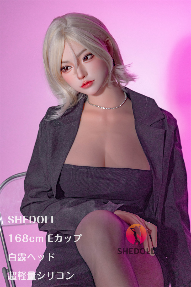 【超軽量フルシリコン製】SHEDOLL 168cm Eカップ 白露 ヘッド ラブドール ボディー材質など選択可能 カスタマイズ可能 33kg