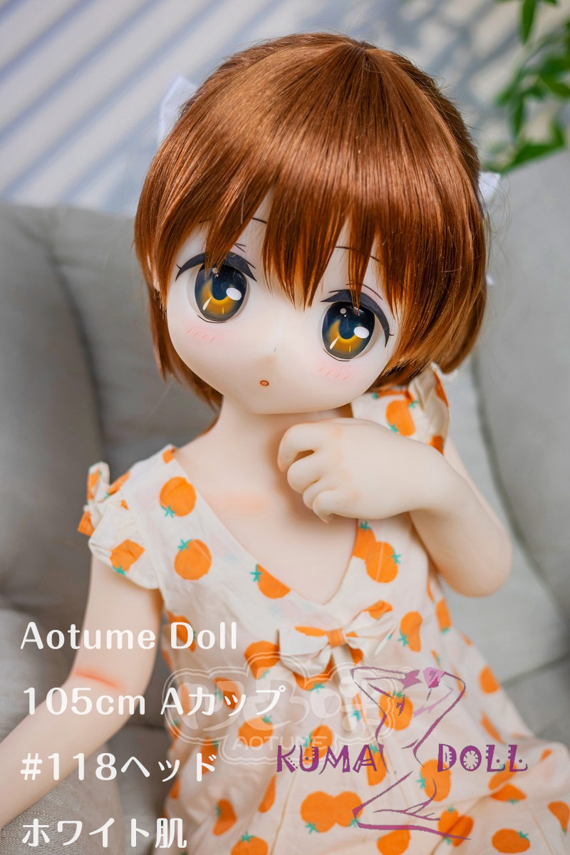 Aotume Doll TPE頭部+TPE材質ボディ アニメドール 105cm AAカップ #118ヘッド 岡崎汐 ボディ身長選択可 花柄スカート