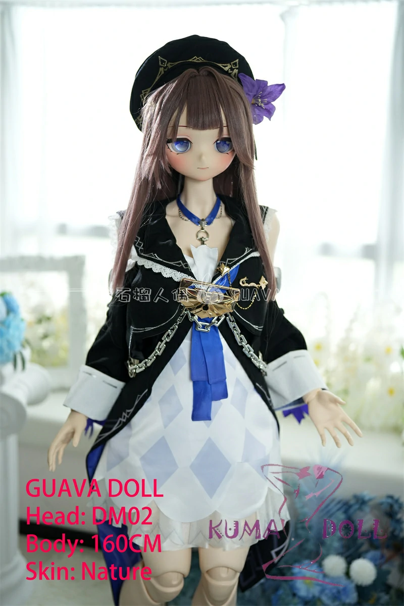 GUAVADOLL 160cm Cカップ DM02ヘッド マダムヘルタcos PVC製 アニメドール ソフトビニール製ヘッド 球体関節