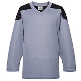 H100-822 Grey Blank hockey Practice Jerseys